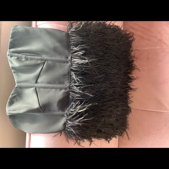 GUESS by Marciano Paris Feather Tube Dress - Picture 9 of 9